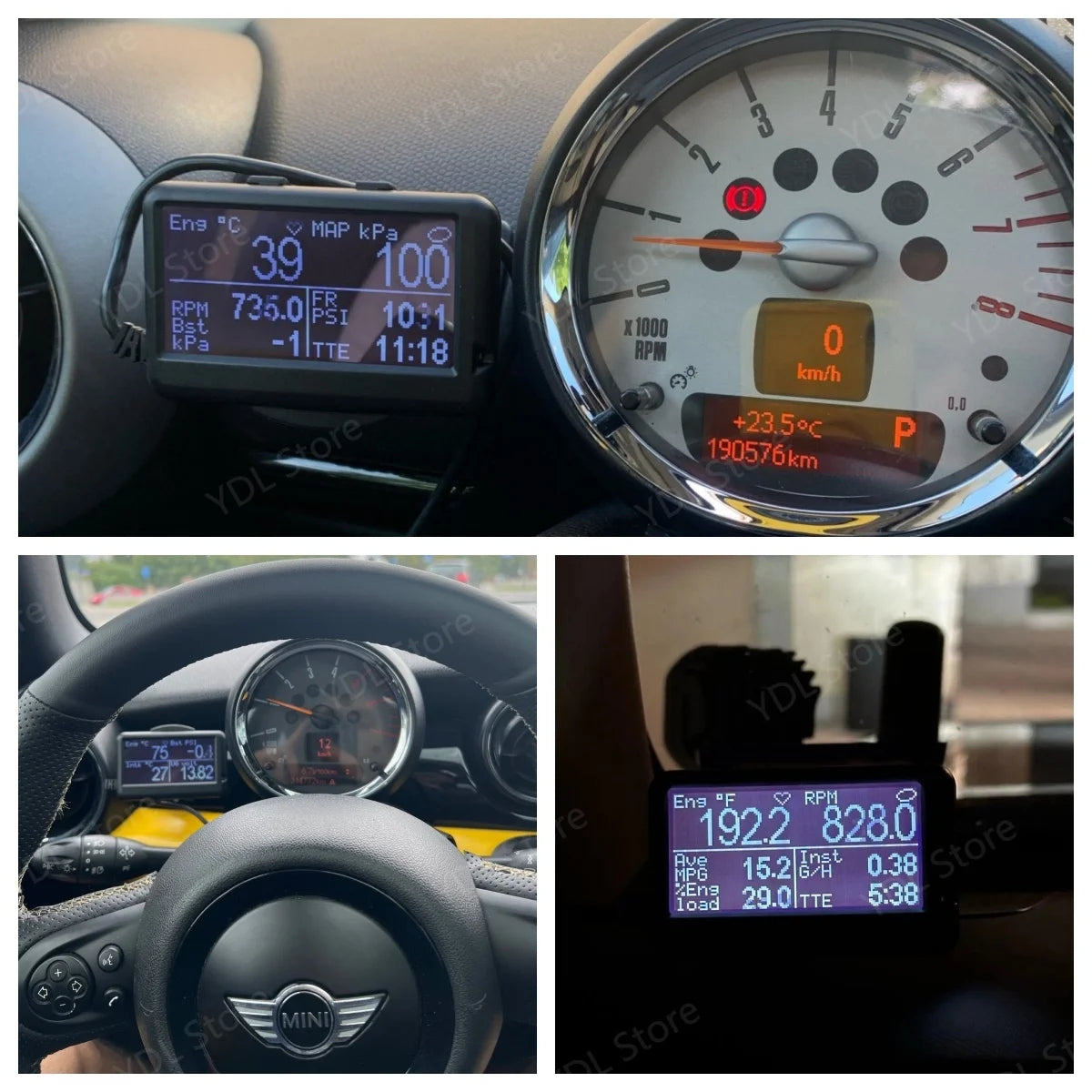 Digital Gauge Cluster